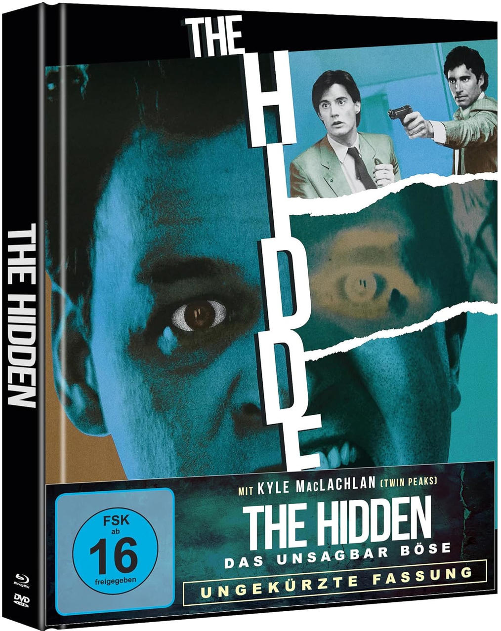 DVD-Hülle für 'The Hidden' mit Schauspielern und Titel.