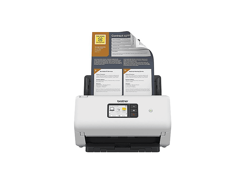 BROTHER ADS-4550W Scanner , 600 x 600 dpi (optisch), ADF