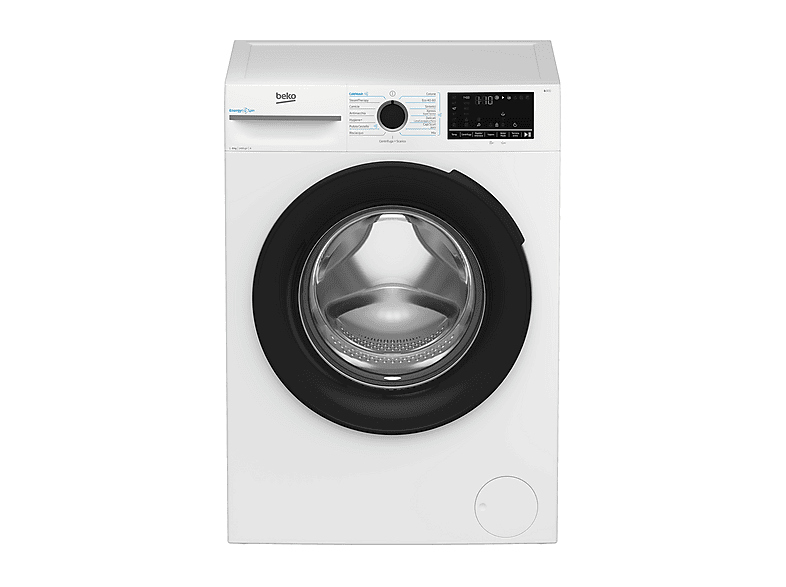 BEKO BMW89DB IT LAVATRICE, Caricamento frontale, 8 kg, 15 programmi, Profondità 54,6 cm, Giri 1400 rpm, BIANCO, livello rumorosità centrifuga 72 dB(A), Classe A