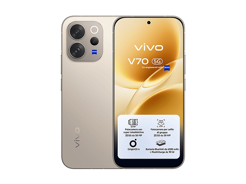 VIVO V70 5G, 512 GB, Gray
