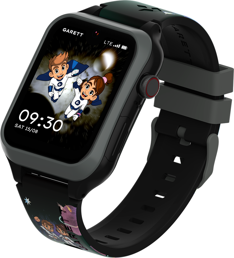 GARETT Kids Essa 2 4G gyerek okosóra, fekete (ESSA_2_BLACK)