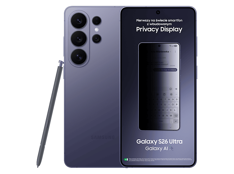 Samsung Galaxy S26 Ultra 5G 16/1 TB Fioletowy – zdjęcie 2
