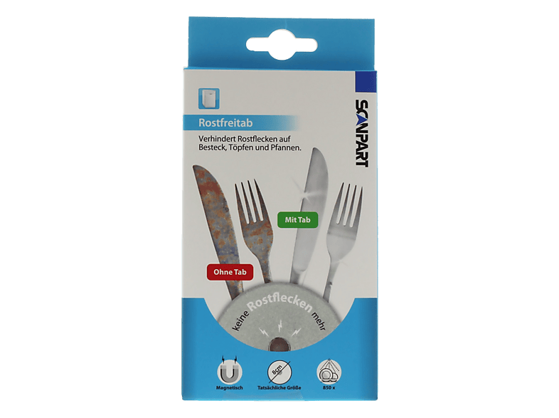 Krążek anty-rdza do zmywarki SCANPART 11.255.104.04 Szary