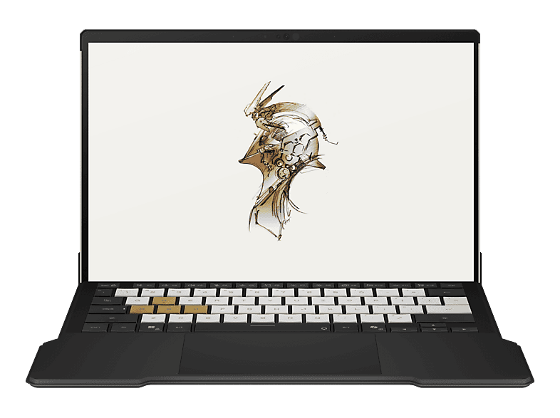 ASUS ROG Flow Z13-KJP GZ302EAC-RU179X Nebula Display Kojima Edition, Gaming Notebook, mit 13.4 Touchscreen, AMD Ryzen™ AI Max+ 395 Prozessor (64 MB Cache, bis zu 5.1 GHz), 128 GB RAM, 1 TB SSD, Radeon™ 8060S, Decennium Gold, Windows 11 Pro