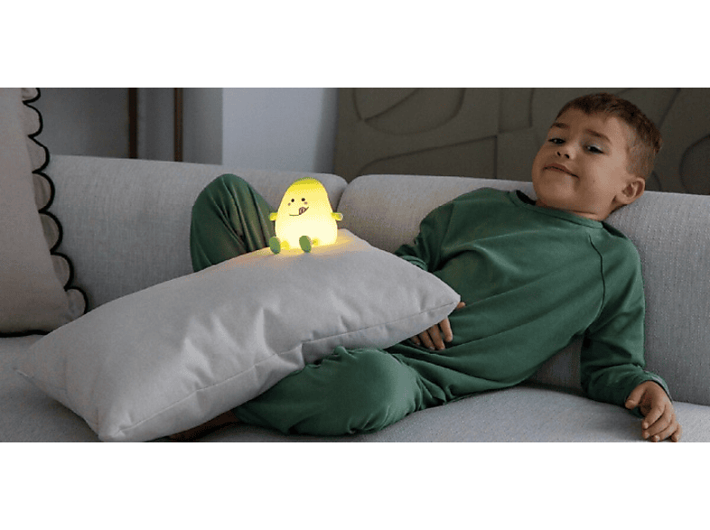 Lampka nocna INNOGIO GIOmango Żółty – zdjęcie 2