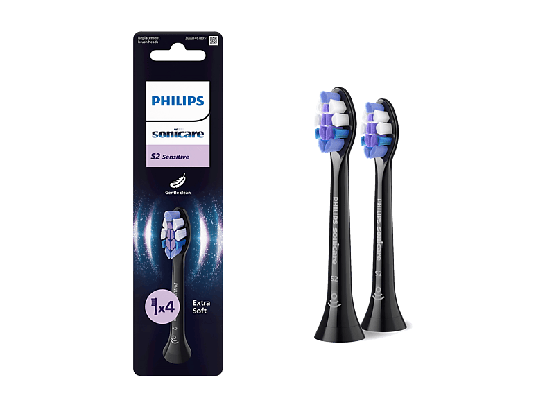 Sonicare Zestaw 2 końcówek szczoteczki HX6052/88