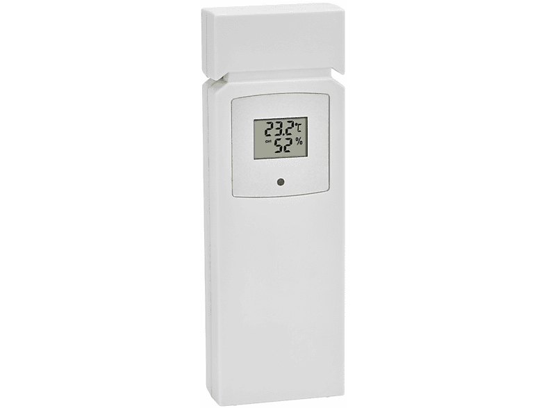 TFA 35.1171.01 CONTRAST Funk-Wetterstation + 1 Thermo-Hygro-Sender, Schwarz — Foto 5 von 5