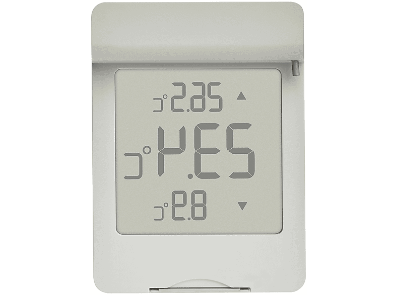 TFA 30.1067.15 WindOO Digitales Fensterthermometer, mit großem Display, Grau — Foto 4 von 4