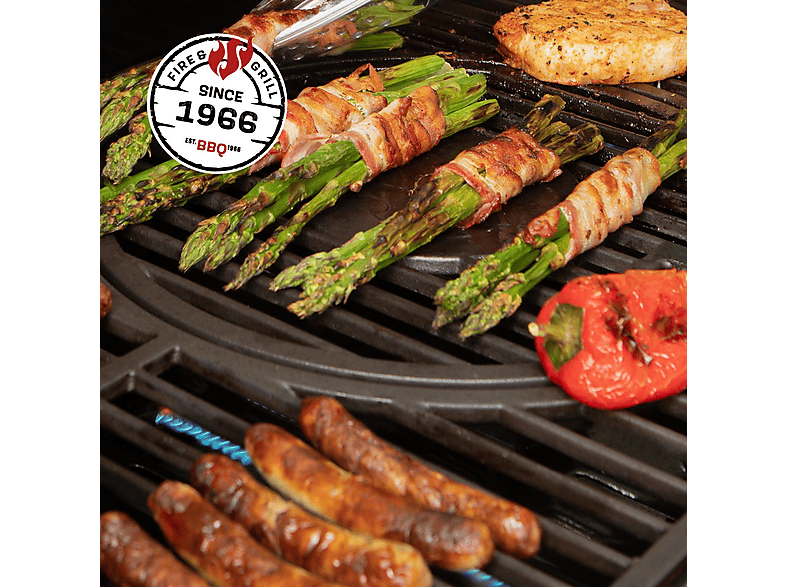 LANDMANN 19348 Cool Black 4.1 Classic Gasgriller, Schwarz (17,6 kW) — Foto 5 von 5