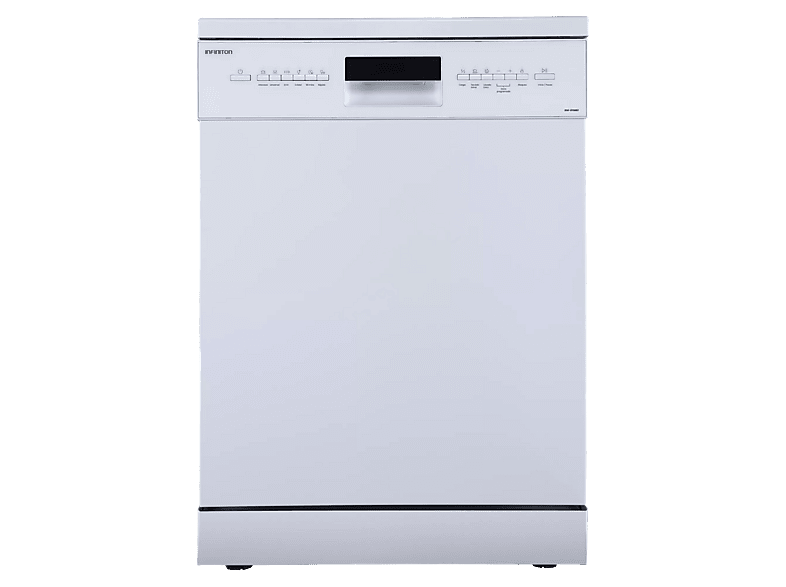 Lavavajillas - Infiniton DIW-6115BD3, 14 Servicios, 8 Programas, 59.8 cm Ancho, Automatic door opening, Blanco