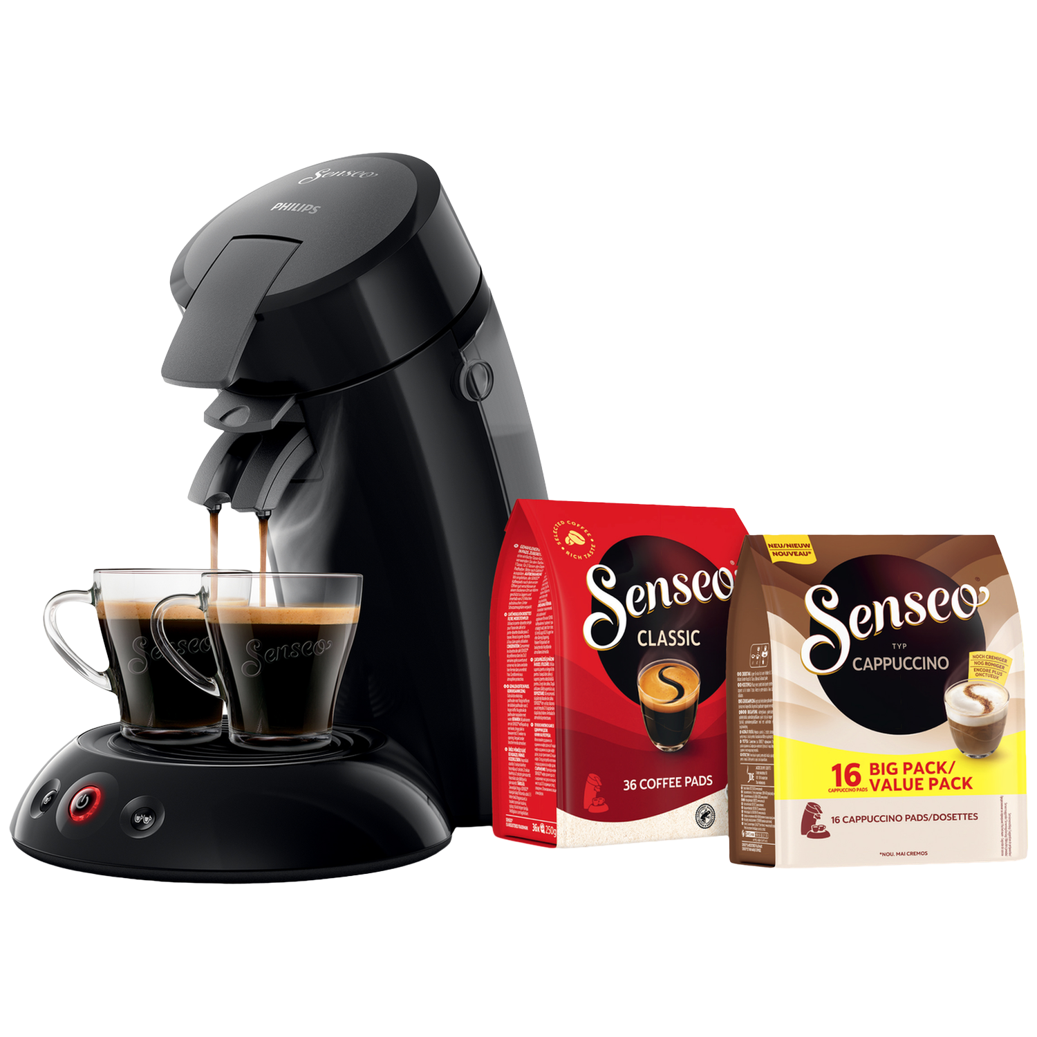 MediaMarkt Philips Senseo Hd6553/67 Viva Café Inclusief 2 Pakken Koffiepads - Koffiepadmachine Met Pad- Of Capsulesysteem Inhoud Wa... aanbieding