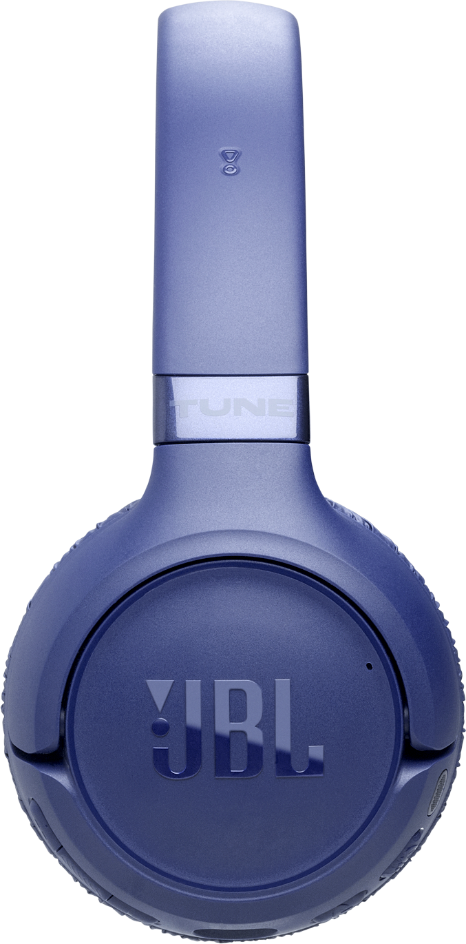 Kék JBL fejhallgató Tune felirattal és Bluetooth szimbólummal.