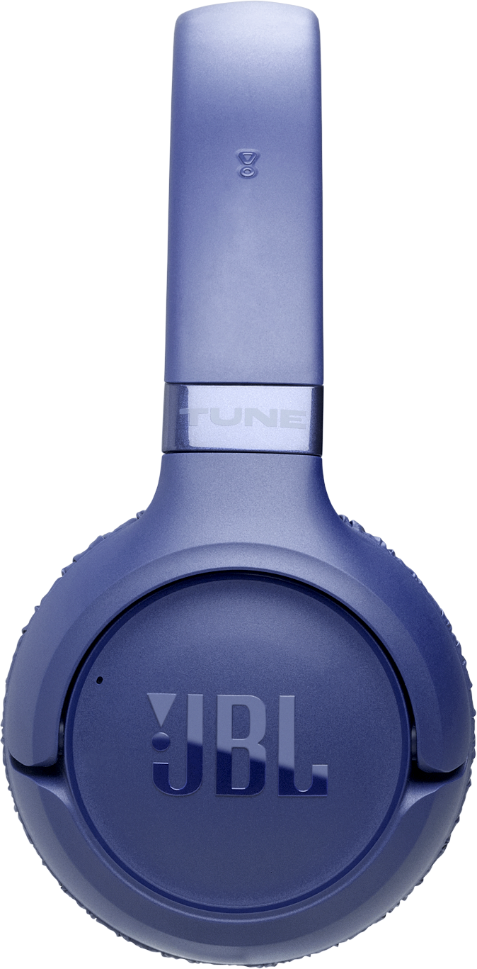 Kék JBL fejhallgató TUNE és JBL felirattal.