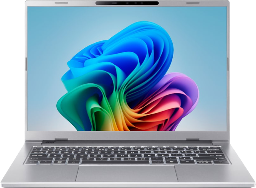 ACER Aspire 14 NX.JNZEU.007 Ezüst Laptop (14" WUXGA OLED/RAI5330/16GB/1024 GB SSD/Win11H)