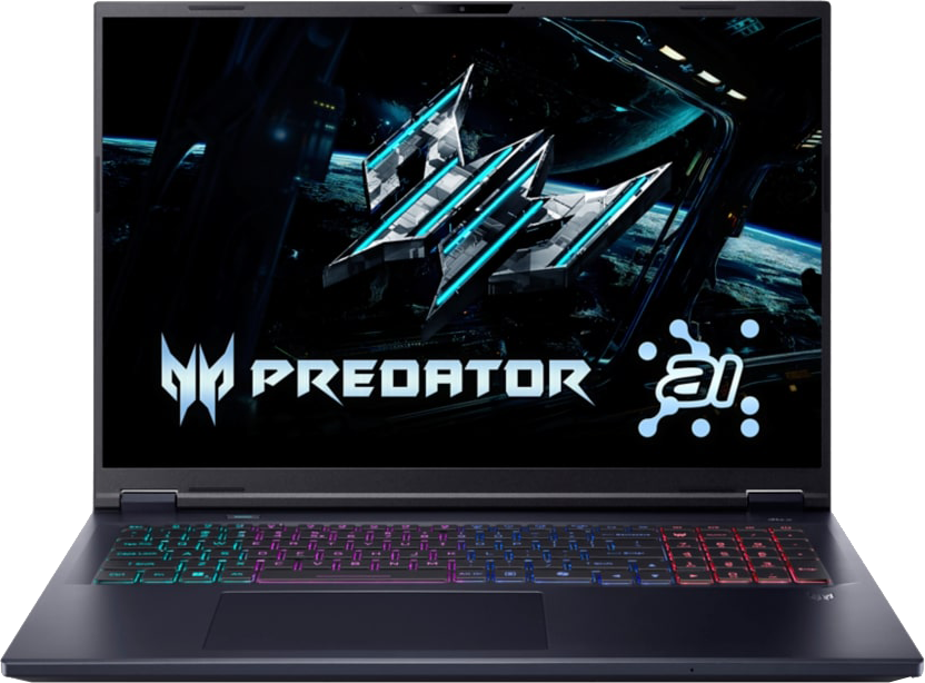 ACER Predator Helios Neo NH.QVLEU.002 Gamer laptop (18" WQXGA/Core Ultra 9/32GB/1024 GB SSD/RTX5070Ti 12GB/Win11H)