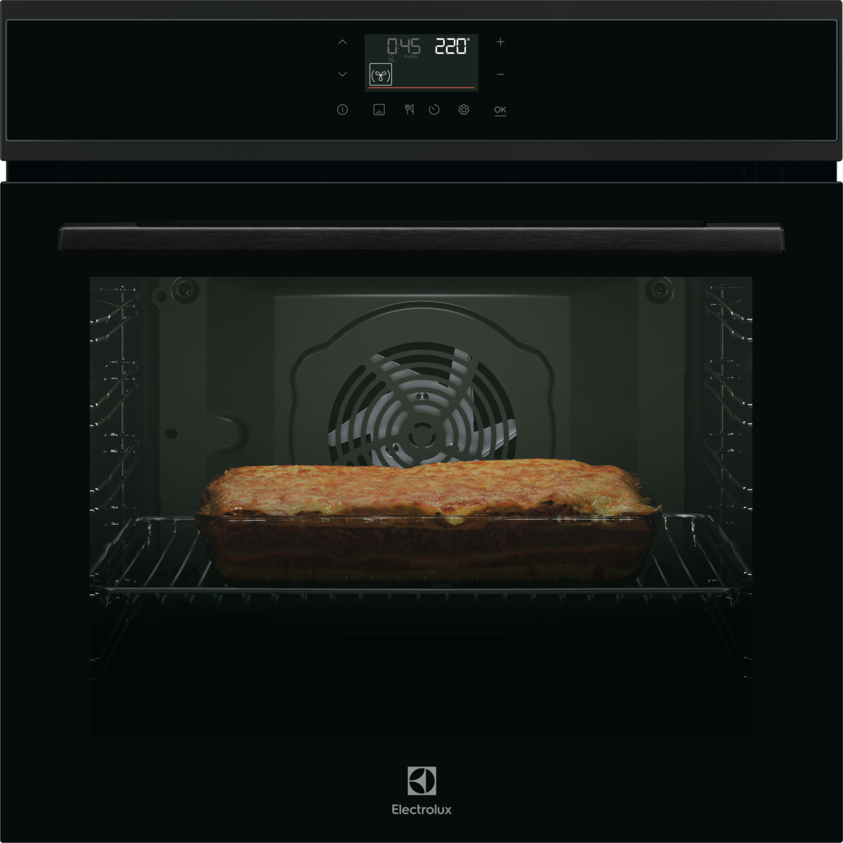 ELECTROLUX EOF7H36H Beépíthető sütő 72l, SurroundCook, érintőkapcsoló, teleszkópos sütősín