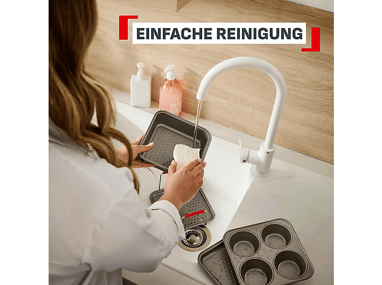 Tefal J701S344 Dail'Easy, 3-teiliges Heißluftfritteusen Accessoires Set; Zubehörset für Heißluftfritteusen — Foto 3 von 5