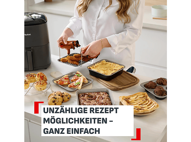 Tefal J701S344 Dail'Easy, 3-teiliges Heißluftfritteusen Accessoires Set; Zubehörset für Heißluftfritteusen — Foto 4 von 5
