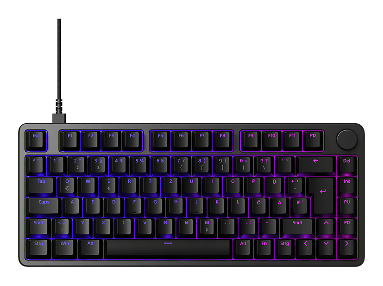 SONY INZONE KBD-H75 (DE-Layout) , Gaming-Tastatur, Kabelgebunden, Schwarz