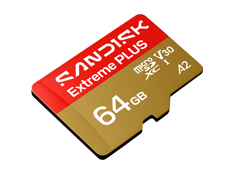 SanDisk microSDXC Extreme Plus UHS-I 64GB