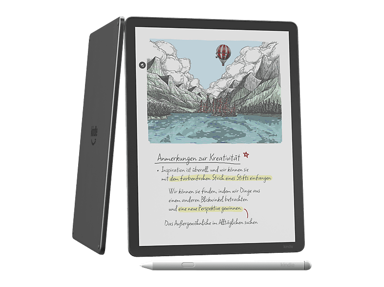 KINDLE Scribe Colorsoft (2026) 32 GB, Graphit; Notepad