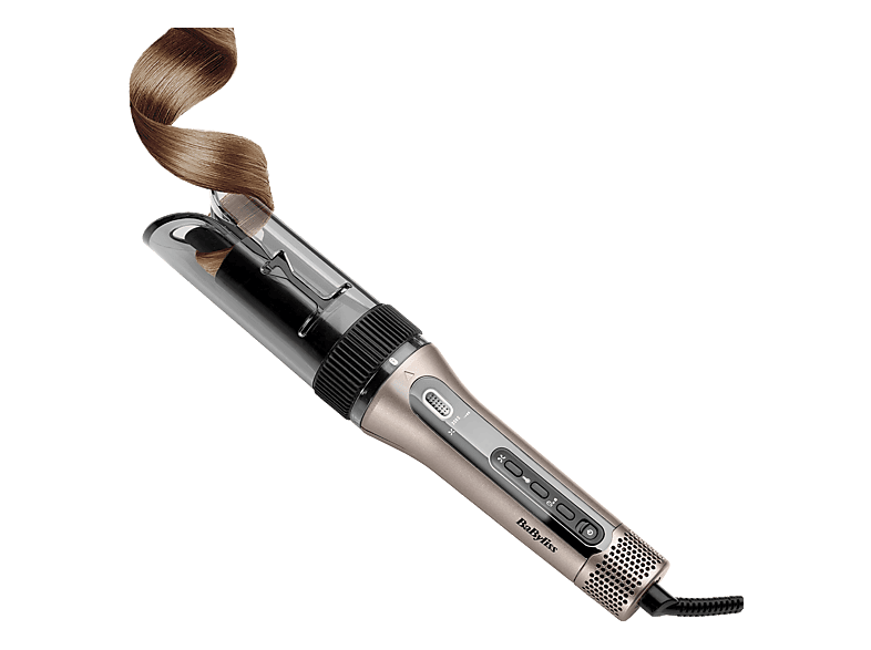 BaByliss Style Secret Air C6688E, 100% automático, Rizos y ondas fáciles, 11 configuraciones de peinado, Resultados duraderos