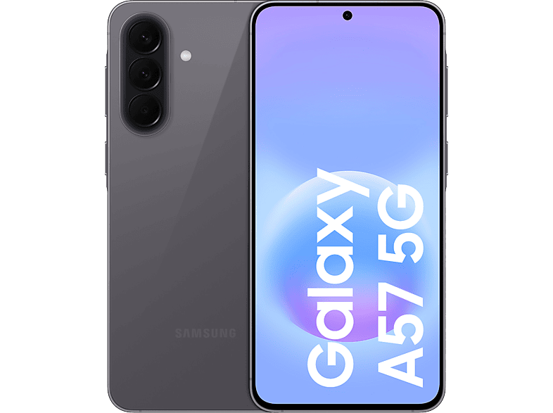 Móvil - Samsung Galaxy A57, Gris, 128 GB, 8 GB RAM, 6.7" FHD+, Exynos 1680, 5000 mAh, Android 16