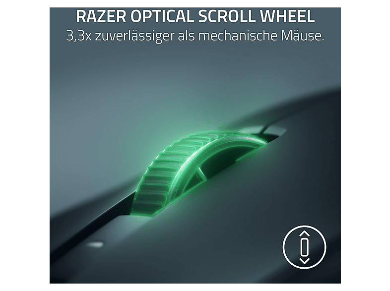Razer Viper V4 Pro - Ultraleicht, symmetrisch, 50000 DPI, E-Sport; Gaming-Maus — Foto 3 von 5