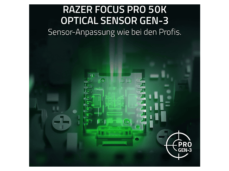 Razer Viper V4 Pro - Ultraleicht, symmetrisch, 50000 DPI, E-Sport; Gaming-Maus — Foto 4 von 5