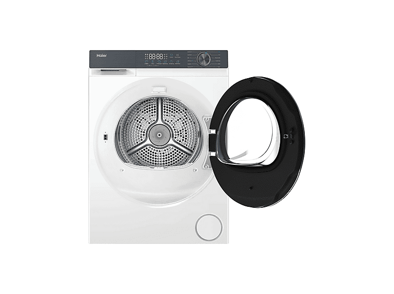 Haier HD80-D637 Wärmepumpentrockner (8 kg, EEK: D, 62 dB(A)), Weiß) — Foto 4 von 5