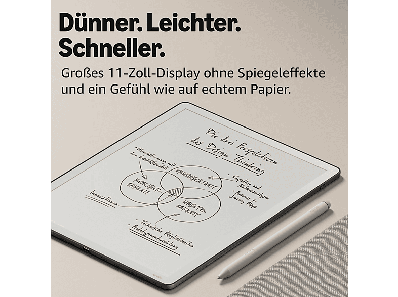 KINDLE Scribe (2026) 32 GB, Graphit; Notepad — Foto 2 von 5