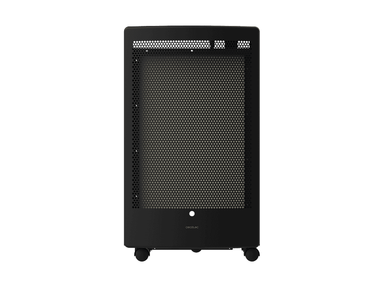 Estufa de gas - Cecotec ReadyWarm 5300 Catalytic, 3000W, Termostato 2 niveles, Triple seguridad, Ruedas, Para bombona 13 kg, Negro