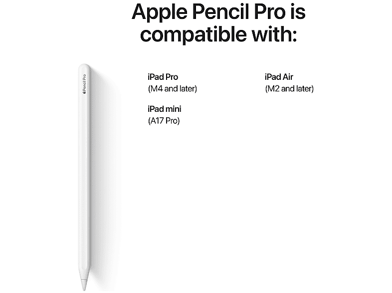 APPLE Pencil Pro Blanc (MX2D3ZM/A) | MediaMarkt