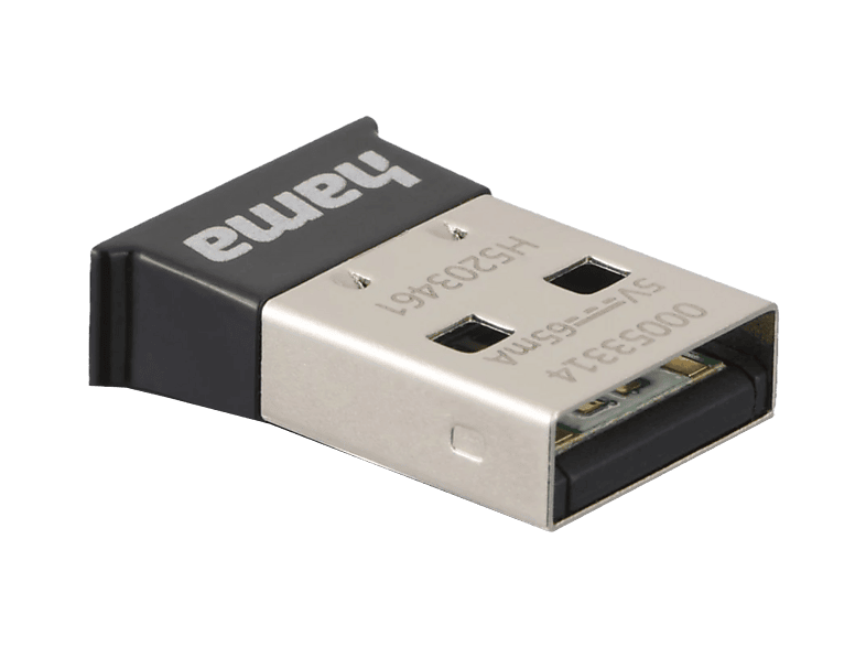 HAMA Version 5.4, Class 2 Bluetooth®-USB-Adapter Schwarz