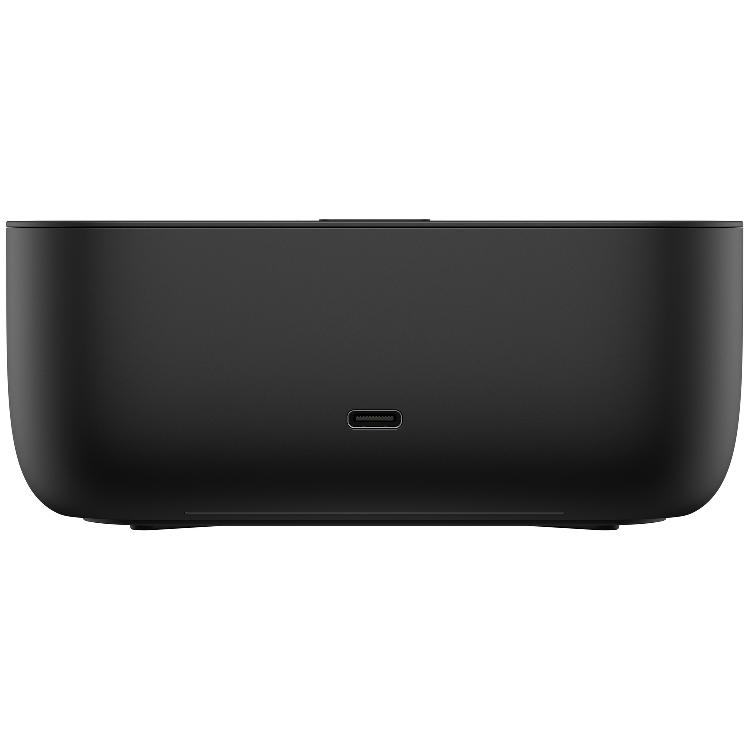 Black rectangular device with a USB-C port on the front.