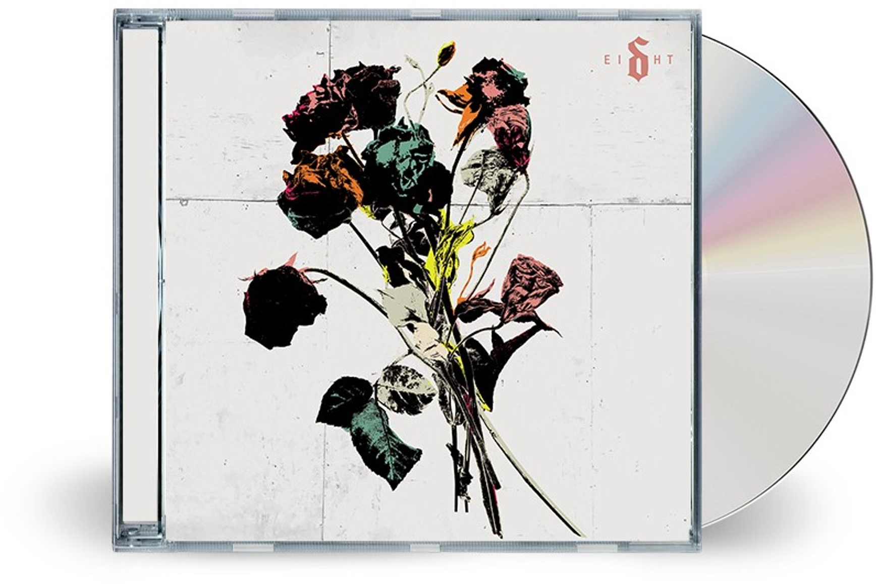 CD tok rózsás borítóval és mellette egy CD.