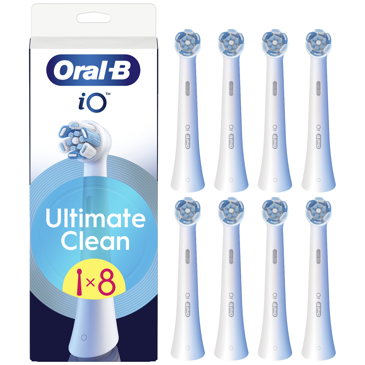 Oral-b Opzetborstel Io Ultimate Wit 8ct