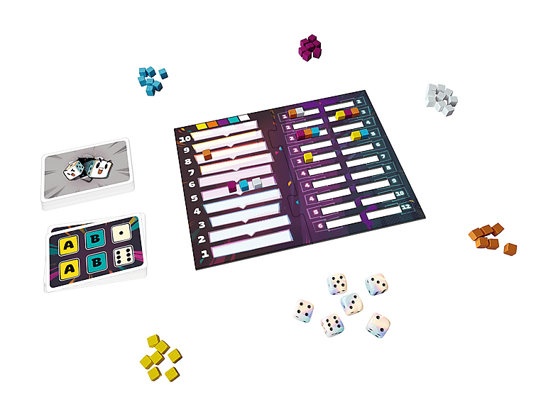 AMIGO Biddle Gesellschaftsspiel Mehrfarbig
