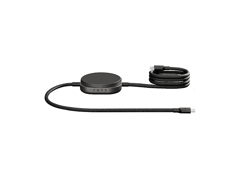 OTTERBOX ZENS Wireless Charging Cable Pro 2, Cavo di Ricarica USB-C a da 1.5 m, MagSafe e Qi2 15W, Compatibile con iPhone Air/17/16/15/14/13/12 AirPods, Nero
