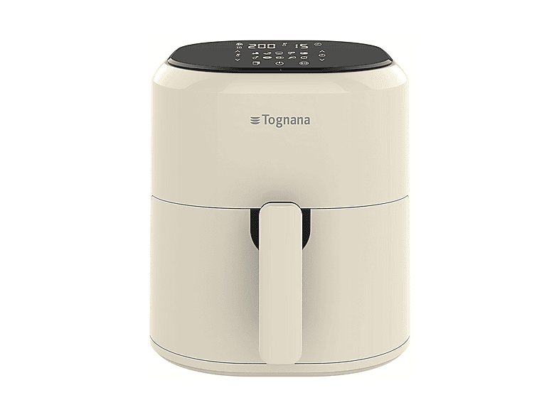 Friggitrice ad aria TOGNANA IRIDEA, 4,5 L, 1400W, 10 programmi preimpostati, Champagne