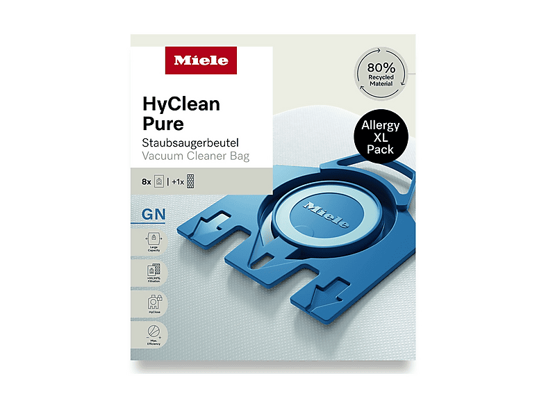 SACCHETTI ASPIRAPOLVERE MIELE GN Allergy XL HyClean Pure