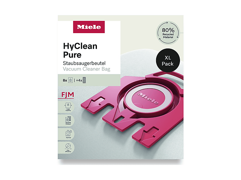 SACCHETTI ASPIRAPOLVERE MIELE FJM XL HyClean Pure