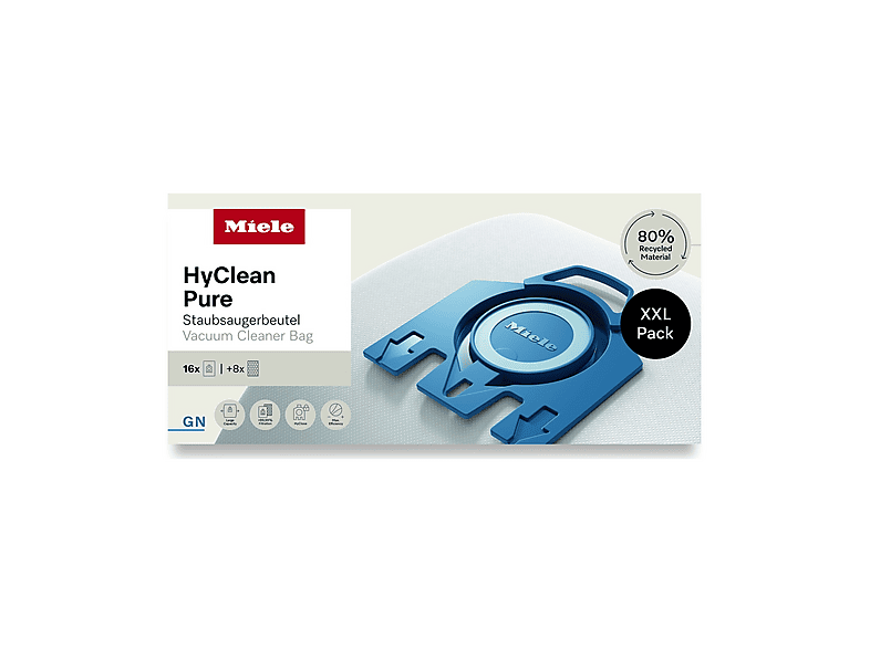 SACCHETTI ASPIRAPOLVERE MIELE GN XXL HyClean Pure