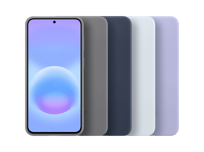Funda móvil - Samsung, Para Galaxy A57, Trasera, De Silicona, Gris – imagen 2