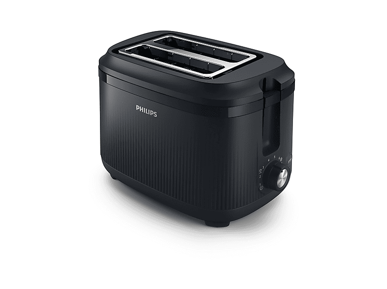 Philips HD2511/90 Series 3000 Toaster (Schwarz, 900 Watt, Schlitze: 2) — Foto 2 von 5
