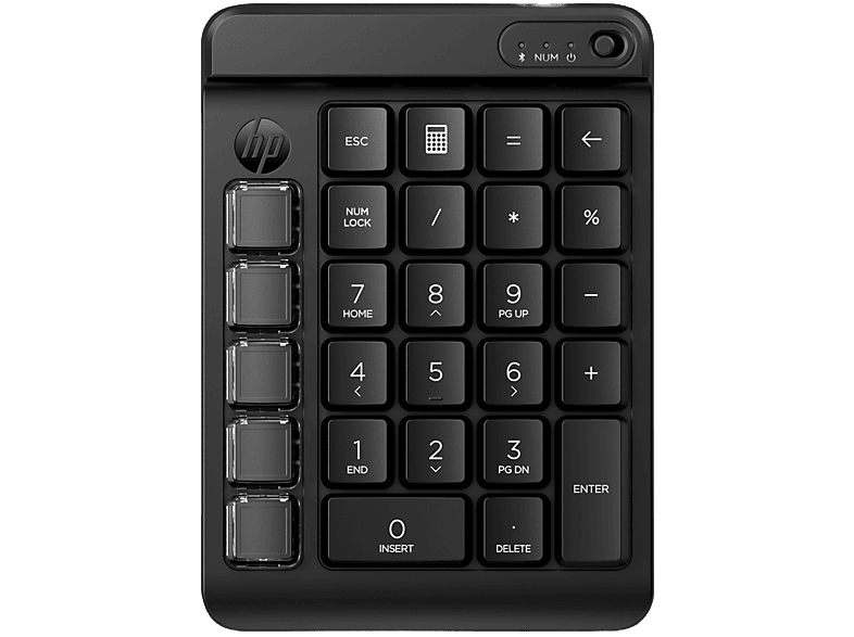 Teclado numérico - HP 430, Programable, Bluetooth, Negro