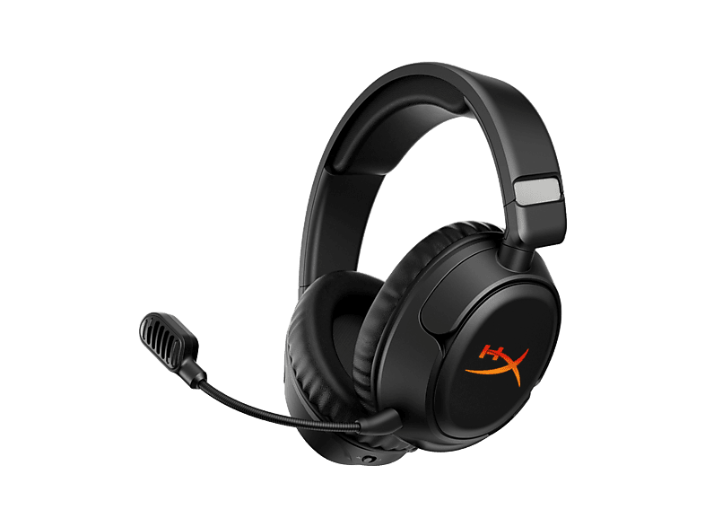 Auriculares gaming – HyperX Cloud Flight 2, Autonomía 150h, Diadema, Con micrófono, Negro