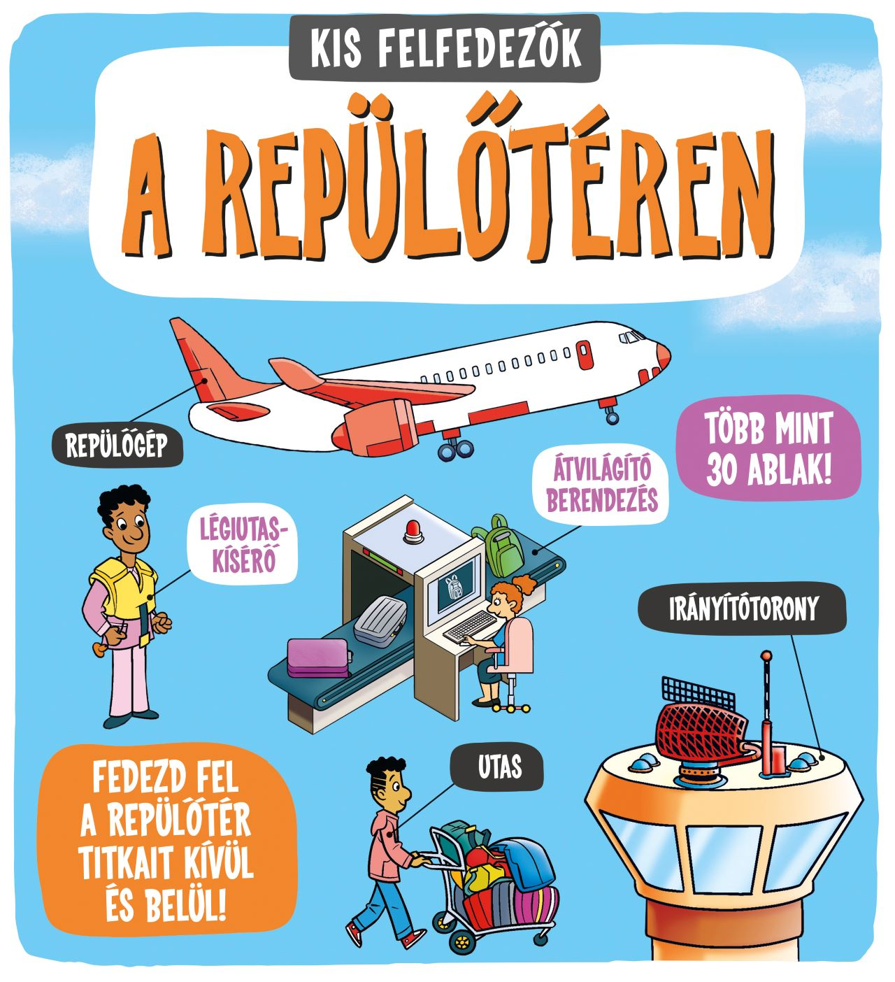 Rachel Roberts - Kis felfedezők A repülőtéren