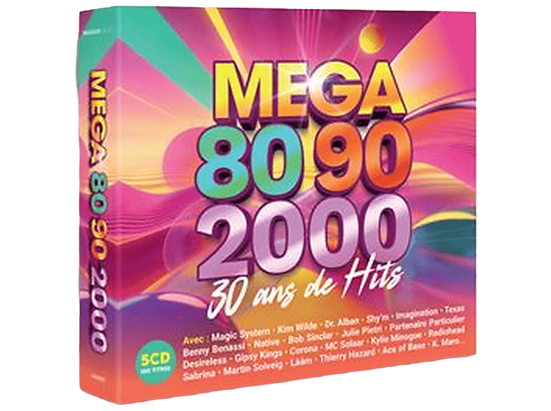 Mega 80 90 2000 Various Artists Compilation