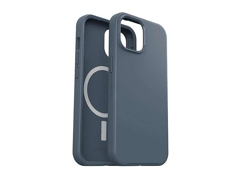 OTTERBOX Symmetry SeriesMagSafe Cover per iPhone 17e; 16e; 15; 14; 13,super resistente a shock e cadute,sottile, testata 3x norme MIL-STD 810G, Blu